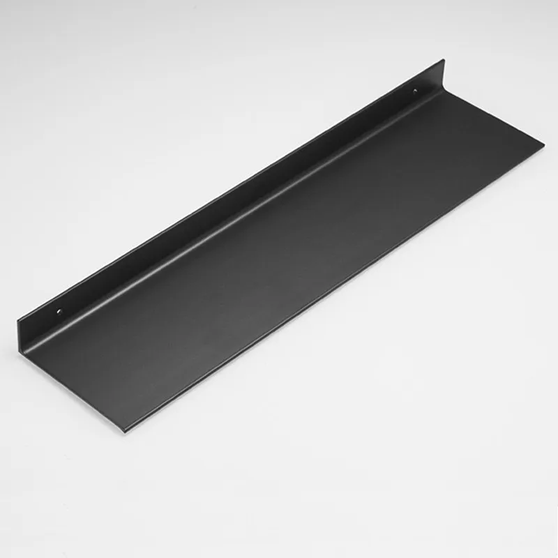 30cm Bathroom Storage Rack Modern Matte Space Aluminum Wall Mount Shelf Hole-free Black White Kitchen Wall Shelf Storage Rack