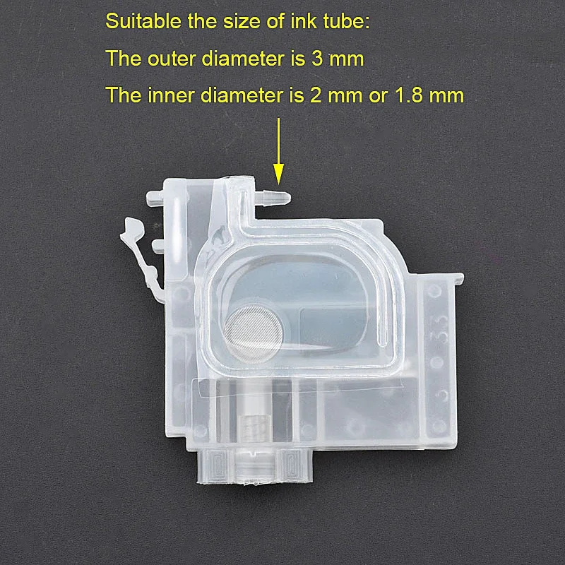 12PCS Solvent UV Ink Damper Dumper Filter for Epson L101 L201 L100 L200 L210 L800 L801 L1800 L810 L850 L1300 Inkjet Printer - view 6