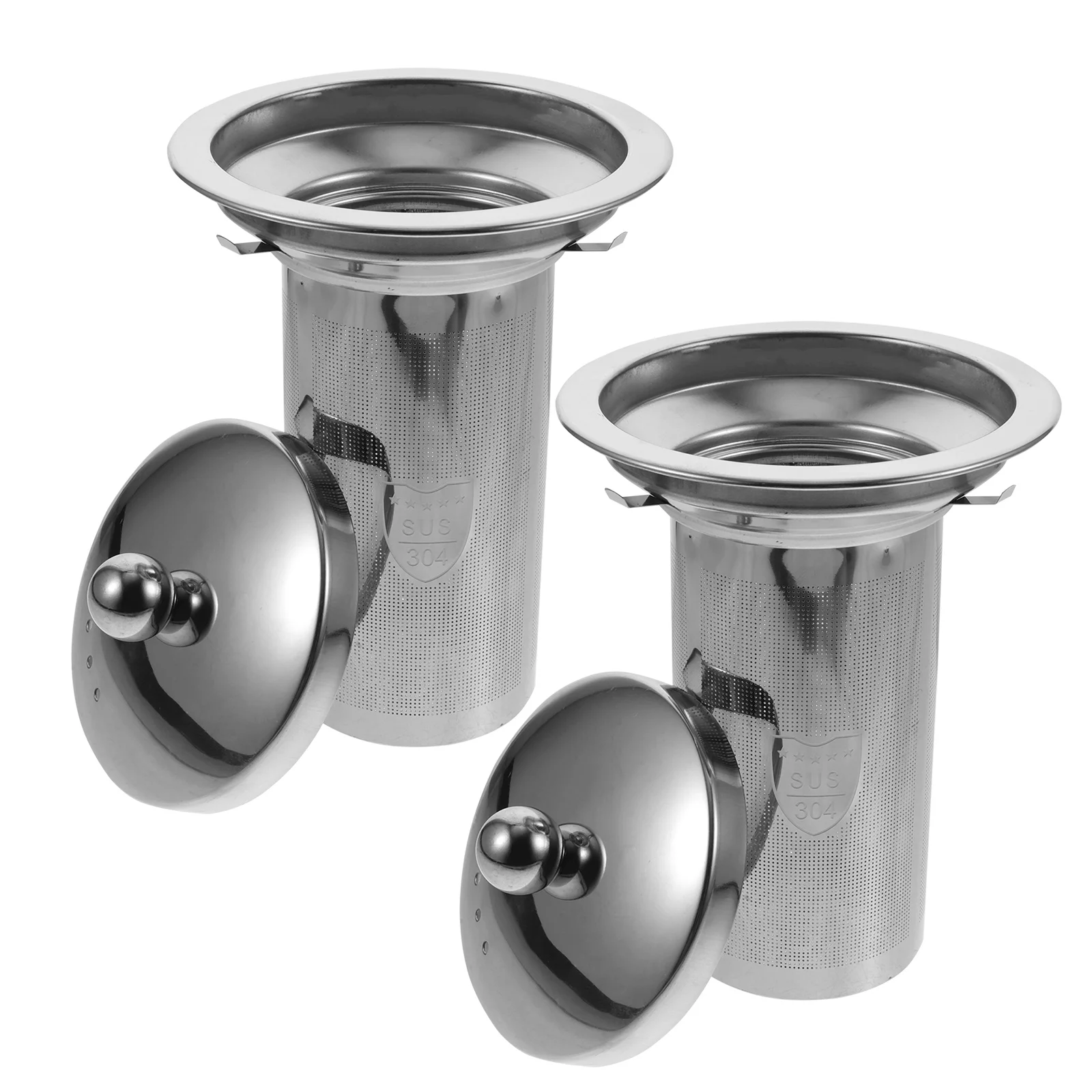 

Tea Strainer Fine Sifters Loose Filters Bowl Stainer Leaf Infusers Teapot Insert Accessories for Drinkers