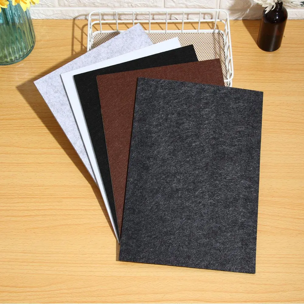 3/5mm Thick Wear-resisting Felt Mat Self-Adhesive Chair Bumper 21*30cm Anti-slip Furniture Leg Felt Pad Floor Protector