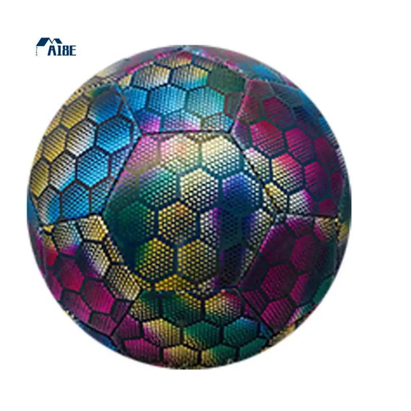 

A18E-Ночной светящийся футбольный мяч: светоотражающий мяч с подсветкой в помещении и на открытом воздухе для футбольных тренировок