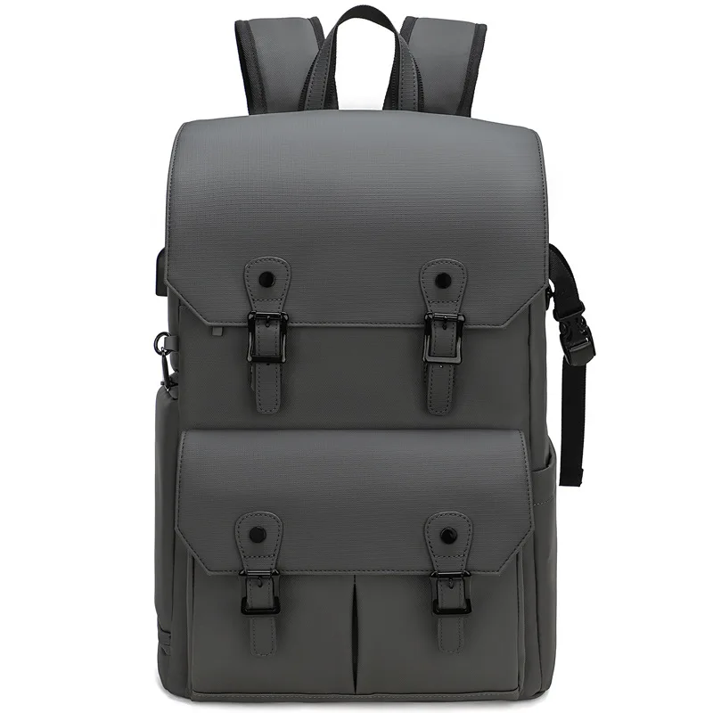 1PCS Large Capacity Oxford Cloth Double Shoulder Camera Bag Drone Cover Leather Material Photography Backpack for Traveling