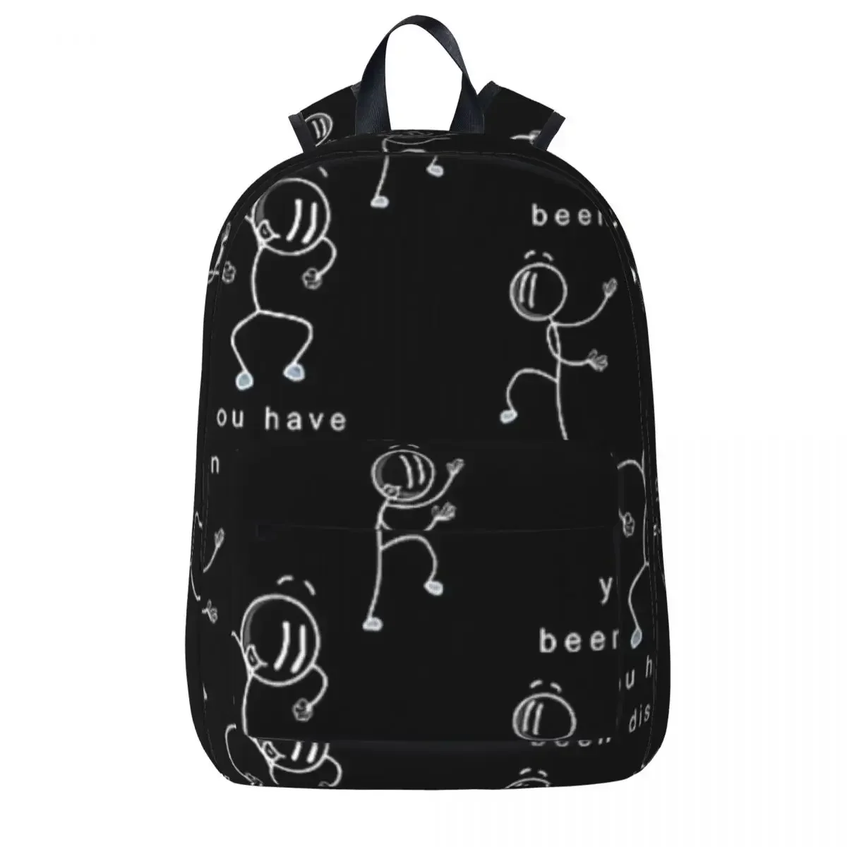 Sie wurden abgelenkt klassische 3 schwarz-Henry Stick min Rucksack Schüler Schult asche Laptop Rucksack Reise Rucksack Bücher tasche