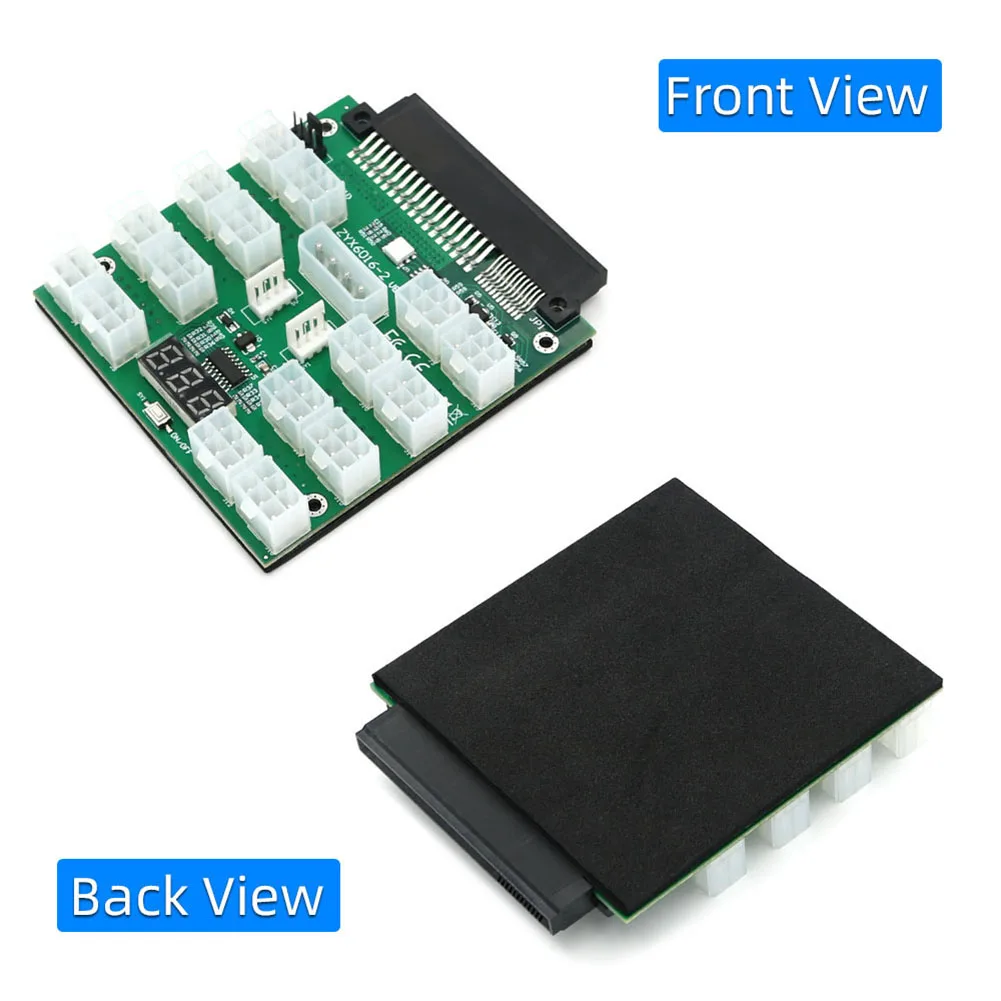 

Коммутационная плата блока питания ATX 16x 6Pin для видеокарты Dell PSU BTC Mining