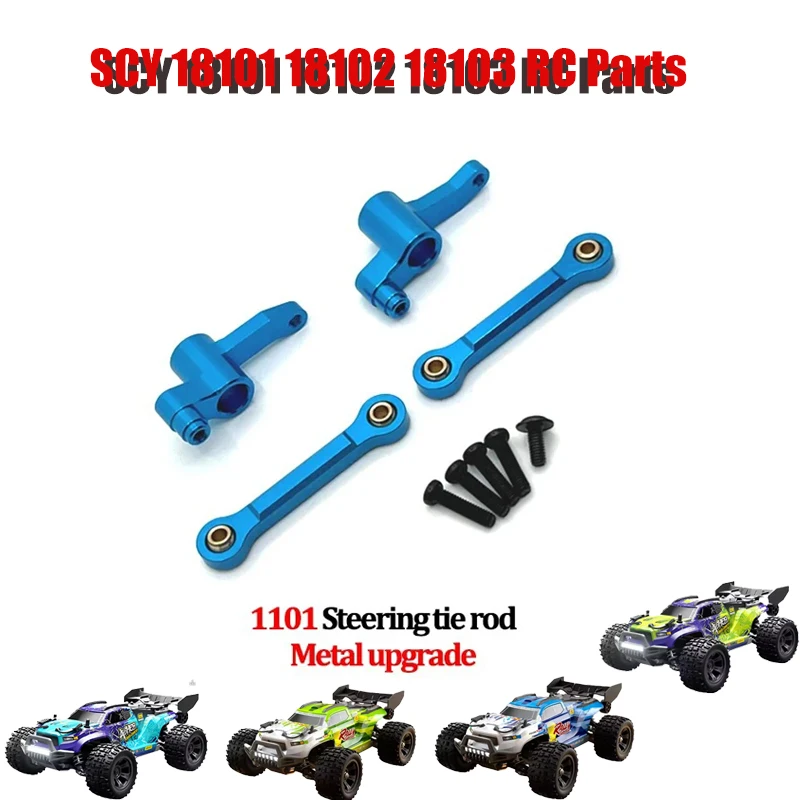 Piezas de repuesto originales Scy18101 RC, engranajes ESC, carcasa de coche, soporte de biela de dirección, conjunto de dirección del motor del eje de transmisión