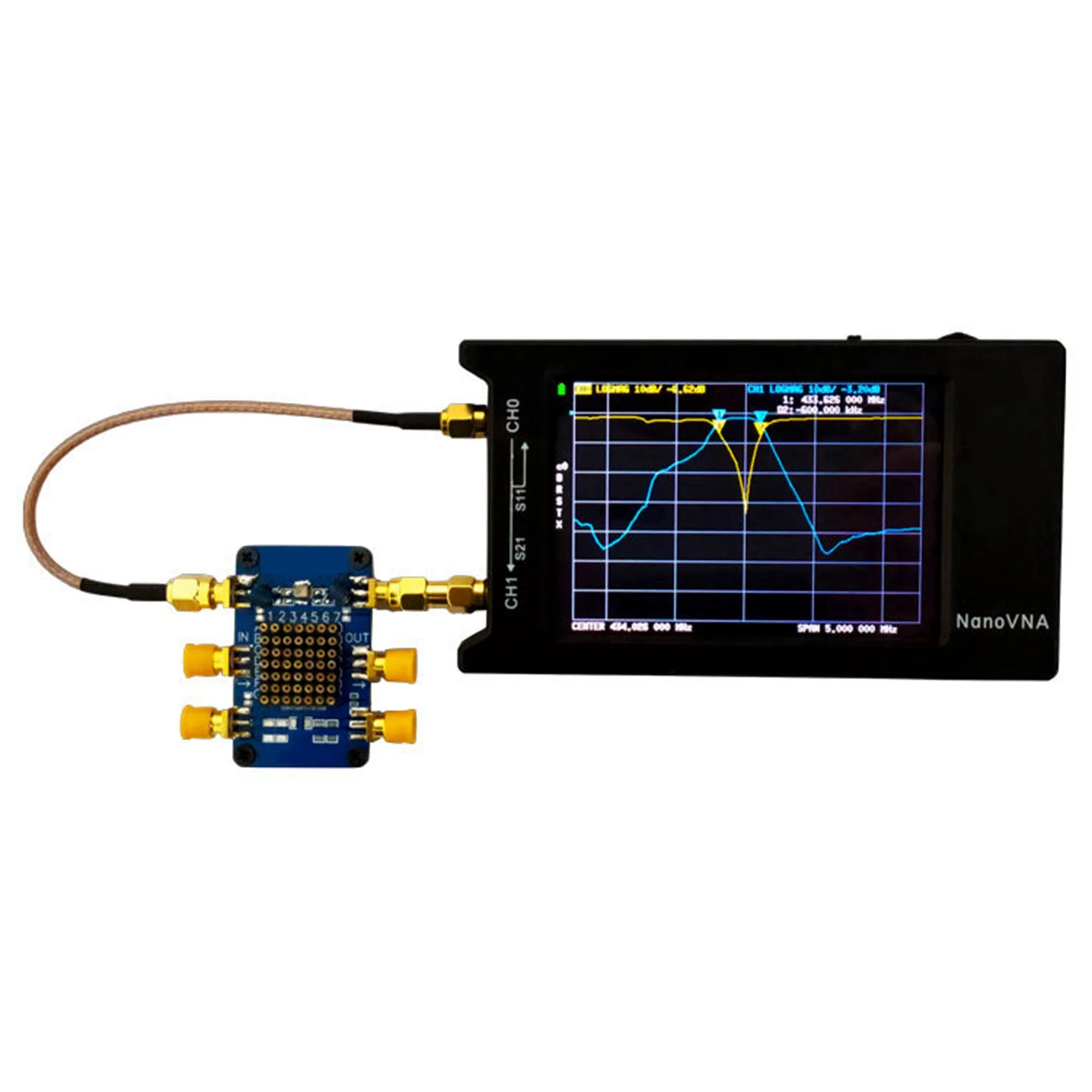 B03C-2X Nanovna Test Board Kit VNA Test Demo Board Vector Network Analyzer Test Board