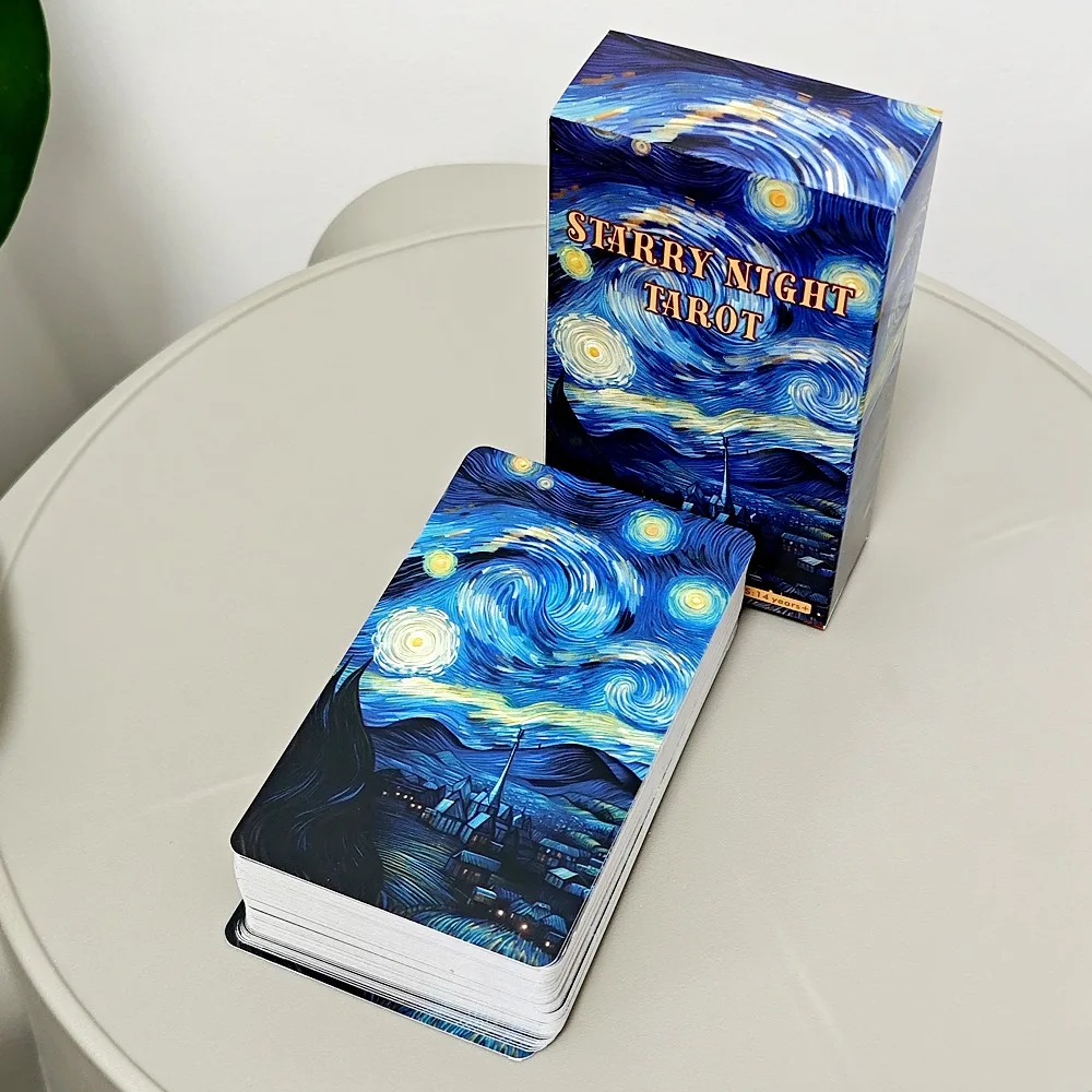78 Starry Night Magic Theme Tarot Cards Based on Rider Waite System 10.3*6cm
