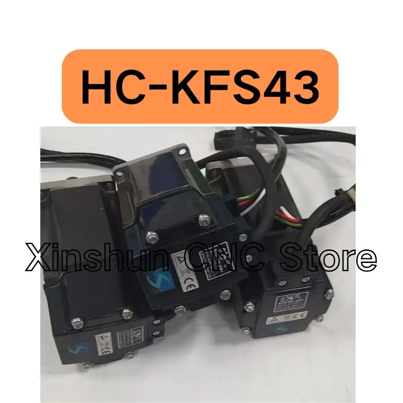 

Second hand HC-KFS43 400W servo motor tested OK and shipped quickly