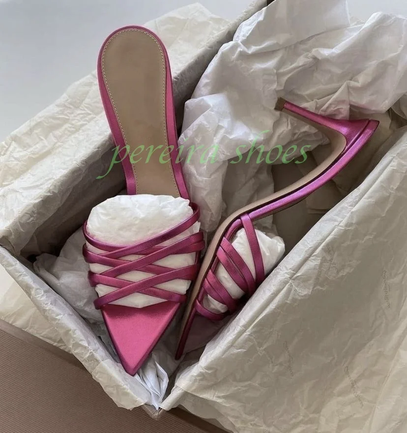 

Женские элегантные атласные туфли-лодочки с открытым носком, розовые туфли-лодочки с острым носком и открытым носком, летние туфли-лодочки на шпильке для подиума, размер 34-46