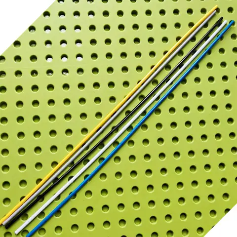 10 st byggklossar 75c40 32 cm ljusgrå/svarta kolfiberrör ihåliga rörblock för att bygga modelldrake RC flygplansdelar 8 best sales Lego-rör - №1