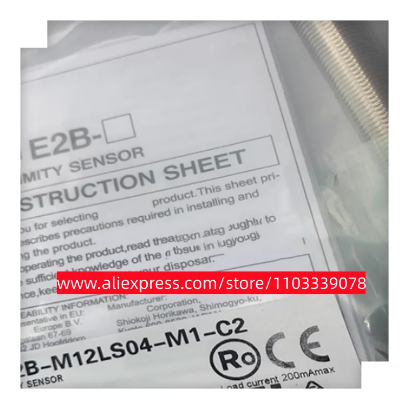 

4PCS New inductive proximity switch E2B-M12LS04-M1-B1 E2B-M12LS04-M1-B2 E2B-M12LS04-M1-C1 E2B-M12LS04-M1-C2