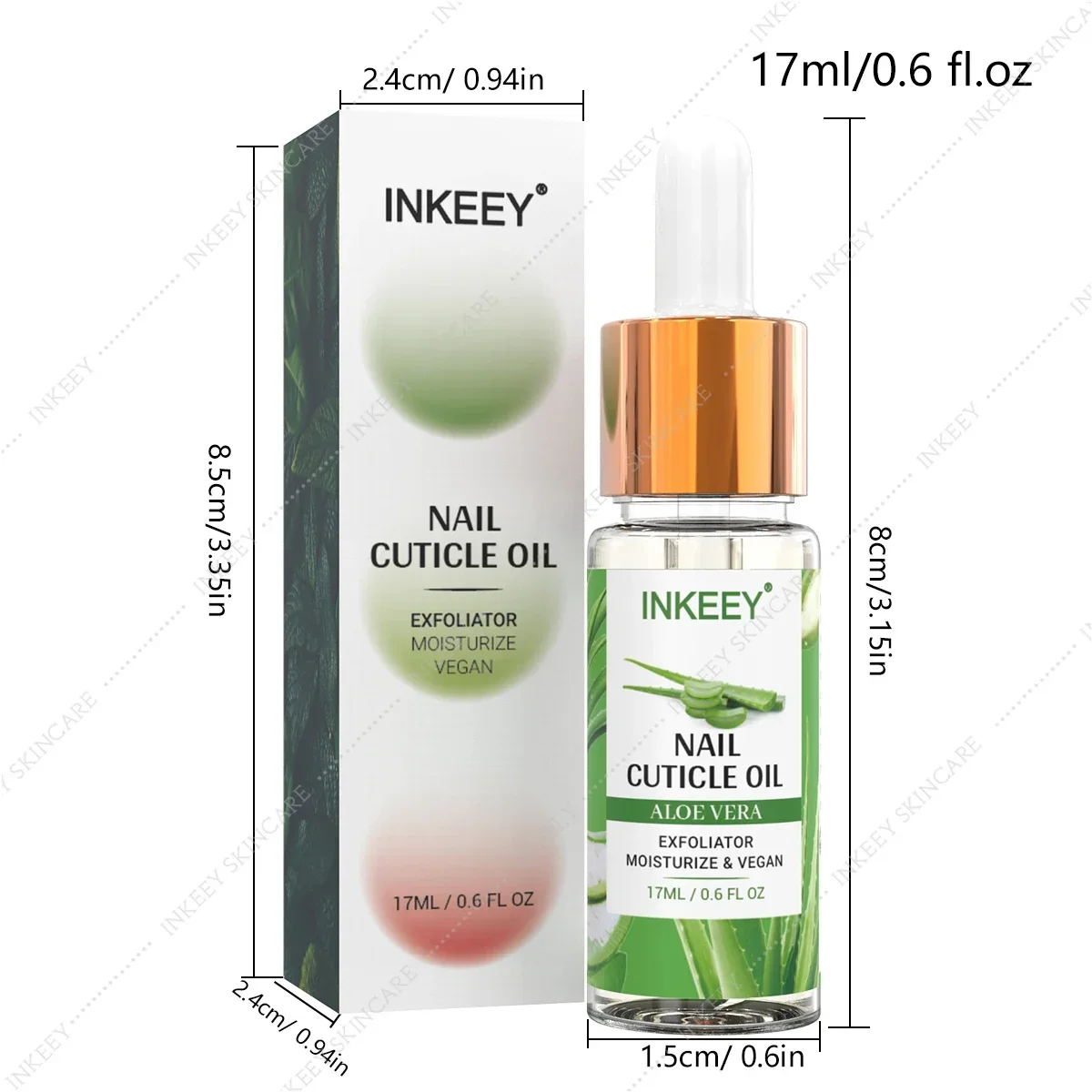 Nail Cuticle Oil for Nails Oil Treatment for Damaged Nail Cuticle Repair Aloe Vera Nails Care Cuticle Nail Strengthener Nail Oil