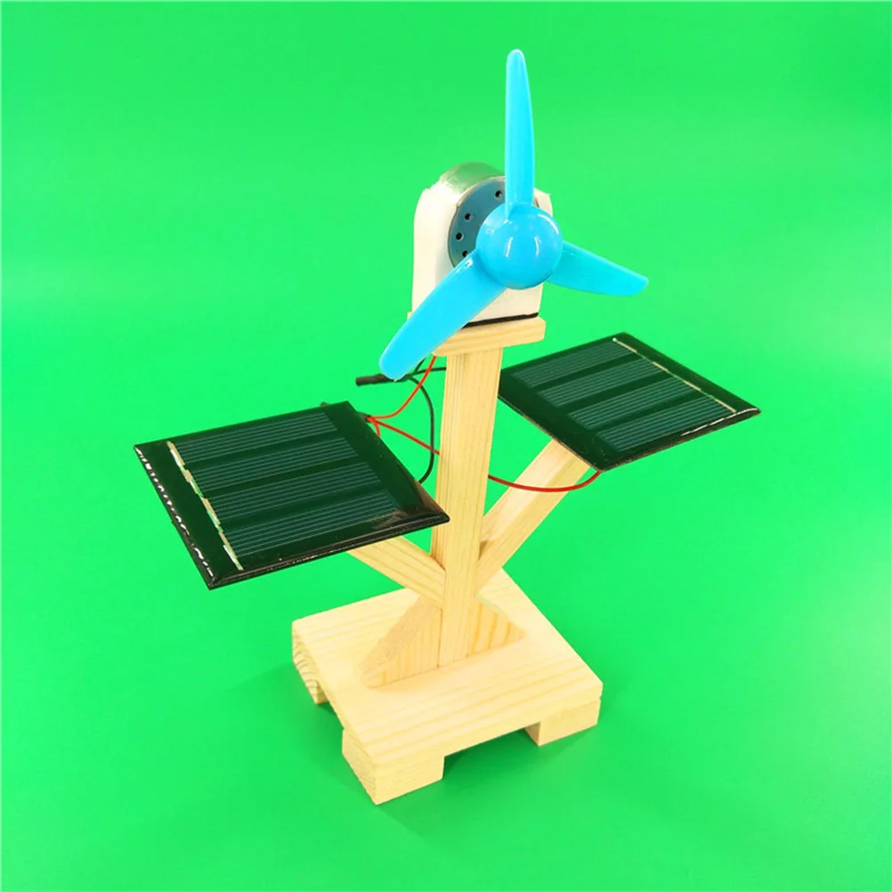 

1Pcs Creative Solar Powered Fan Model Kit Educational DIY Science Assembly Toy for Kids Science Experiment