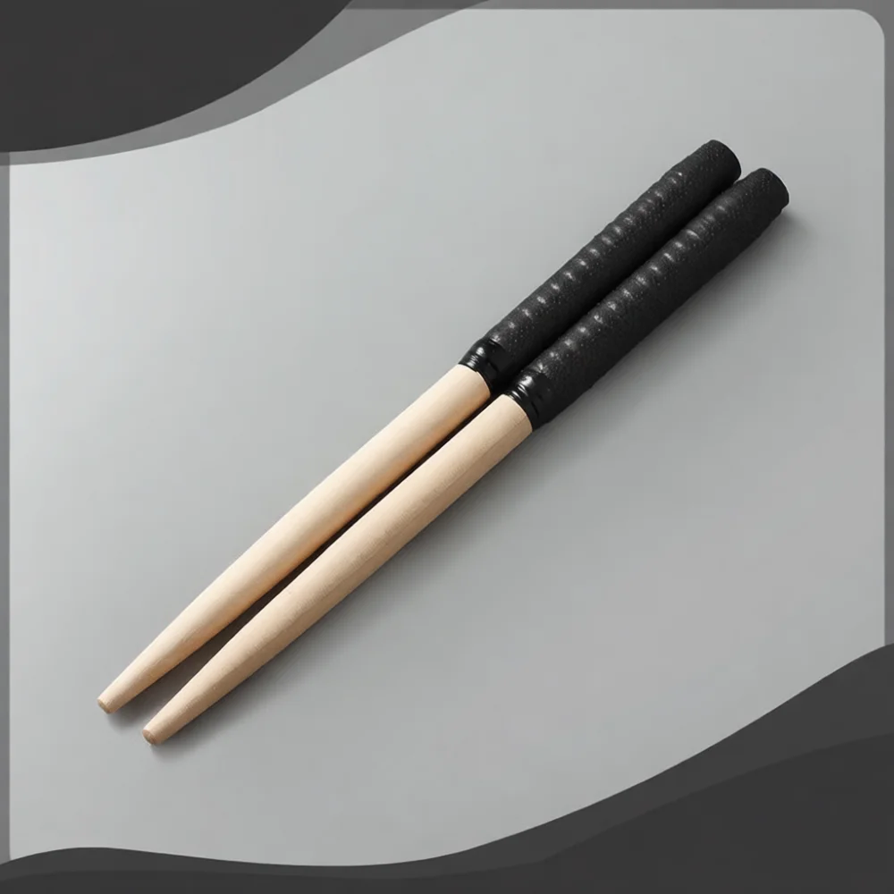 Baquetas Ligeras de Madera de Haya para Taiko, Mazos de Percusión Rítmica, Accesorios para Instrumentos Musicales, Baquetas Grabadas Personalizadas