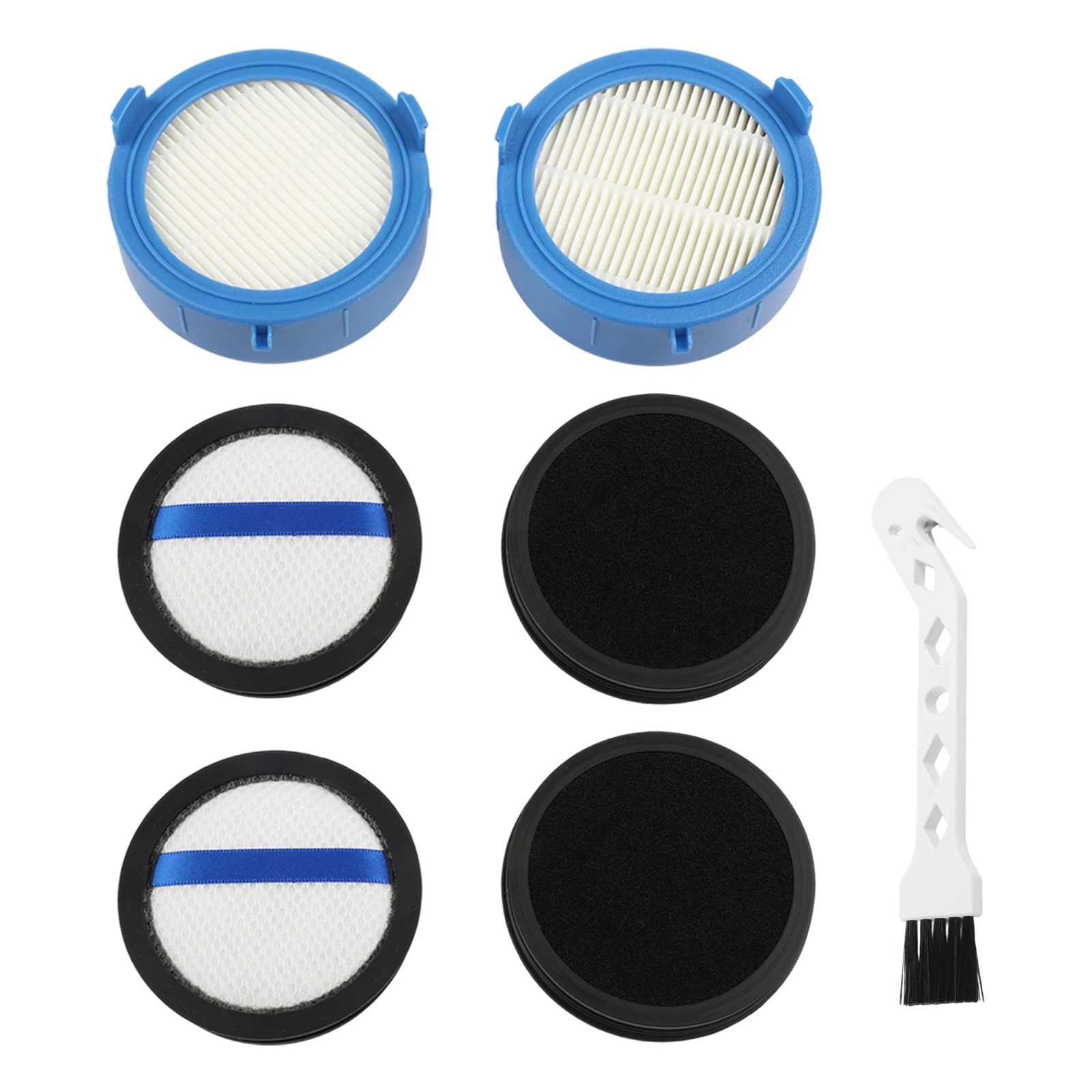 2 Air Outlet and 4 Air Inlet Filters for AEG 8000 Cordless Vacuum Optimal Dust for capture and Maintenance 2 Air