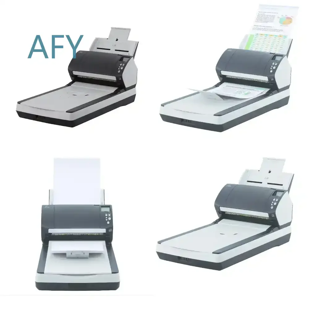 Escáner de Documentos Portátil Fujitsu Fi-7260 con Interfaz USB, 200 dpi/300 dpi, Alta Resolución, con Alimentador Automático de Documentos (ADF) para Oficina