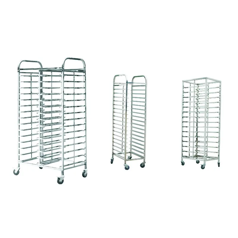 China Stainless Steel Pan Trays Bread Oven Trolley Cart Rack,storage Kitchen Cart Metal Cooling Tray Racks Bake Kitchen Trolley