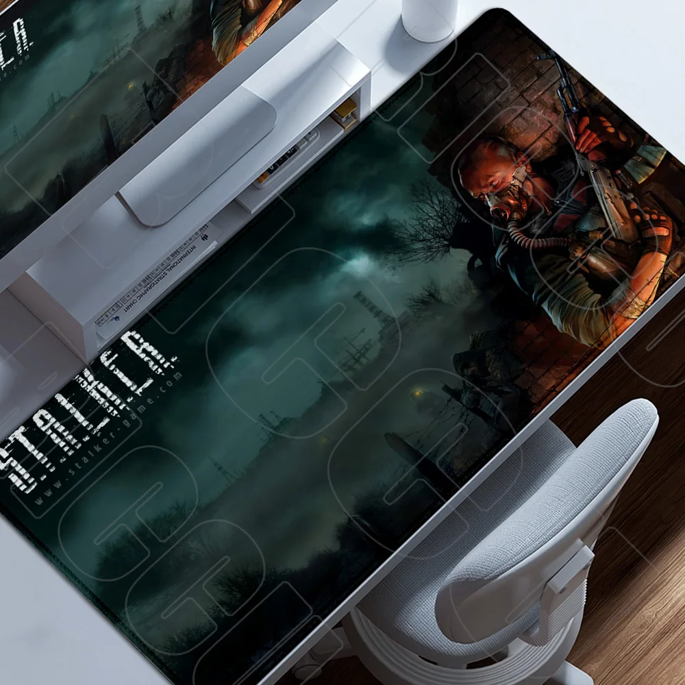 توسيع الحصير المكتبي 400x900 مللي متر المطارد 2 كبير الألعاب ماوس الوسادة الكمبيوتر المحمول المطرقة لوحة المفاتيح حصيرة مكتبية ألعاب الكمبيوتر XXL ماوس الوسادات #3