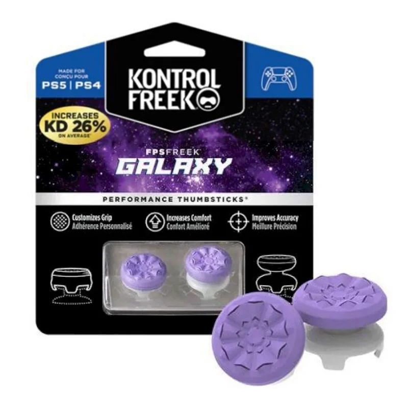 Freek Galaxy FPS لـ High-Rise Analog Stick PS5 Joystick Controller Performance Command Stick Game غطاء من السيليكون