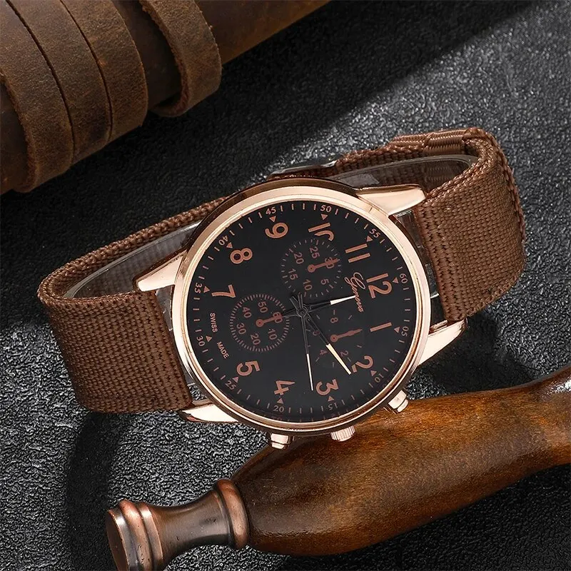 New Mens Fashion Quartz Men Watches Top Brand Luxury Male Clock Watch Sport Wrist Watch Bracelet Set Clock Relogio Masculino