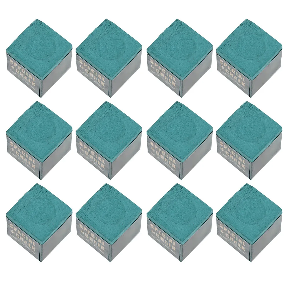 

24pcs Cubes Billiards Table Pool Cubes Billiard Accessories Friction Enhancing Tournament Home Use Bulk Supply Pool Table