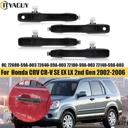 Exterior Outer Door Handle Opener Latch For Honda CRV 2002-2006 2nd Gen 72680-S9A-003 72640-S9A-003 72180-S9A-003 72140-S9A-003