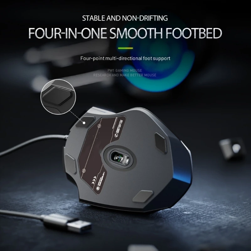 USB Computer Corded Mouse Corded Mouse 6 Button Corded Optical Mouse Office Home