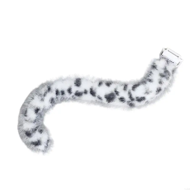 N5KB Electric Wolf Foxes Mèo đuôi Faux Furs Động vật Động vật Điện động