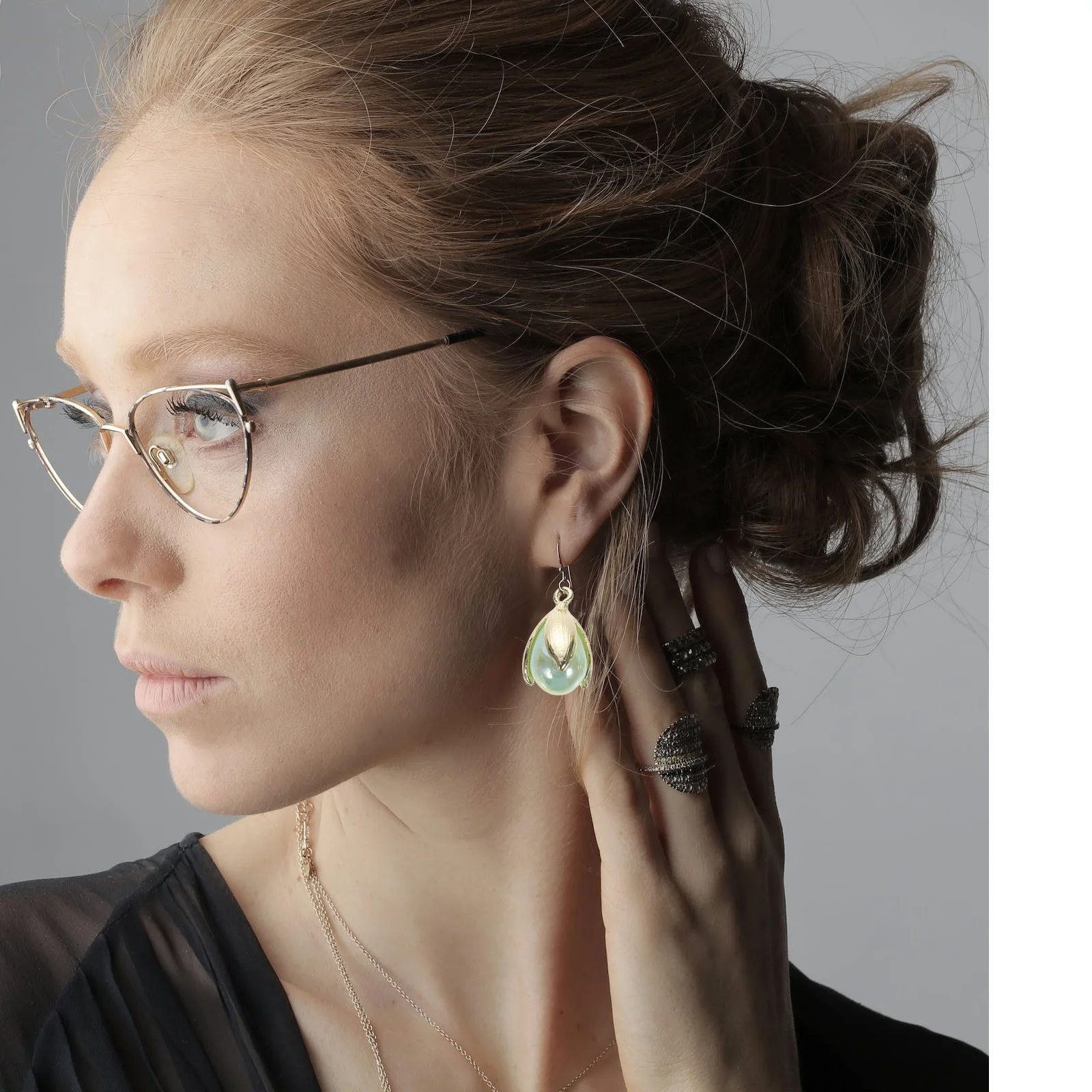 

8Pcs Tulip Charm Pendants Pearl Bead DIY Jewelry Accessories Earrings Necklace Bracelets Making Supplies Mixed Colors