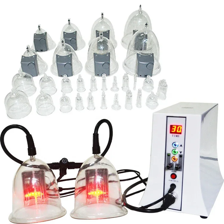 Portable breast enlargement vacuum butt cupping machine for butt lifting