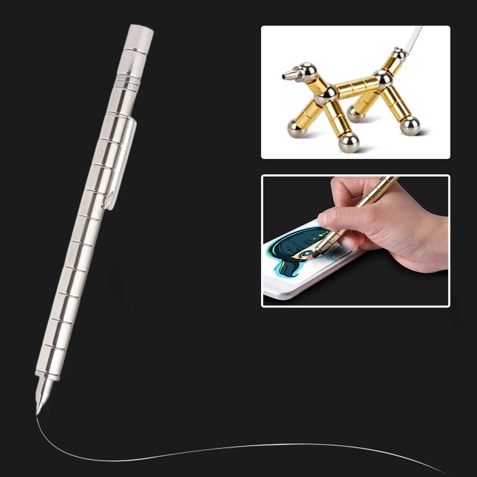 

Creative Pen, Drawing Disassembly Pen Sketching for Adult and Children Stress Office