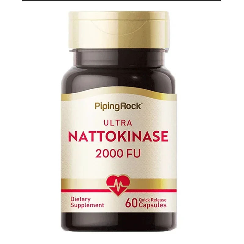 One Bottle of Nattokinase Capsules and Three Tablets of High-dissolving Thrombus Softening Non-Japanese Monascus.