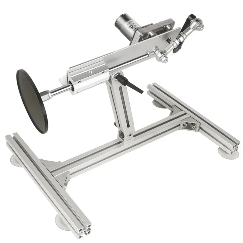 흡입 컵 브래킷이 있는 텔레스코픽 선형 액추에이터 3XLR 커넥터 홈 자동화를 위한 큰 조정 가능한 스트로크 6-20cm/3-15c