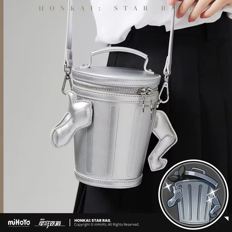 Game Honkai: Star Rail Sanctity of the Trashcan Bag Trashcan Cosplay Bag Game Related Products Funny Bag Hallowmas Carnival Prop