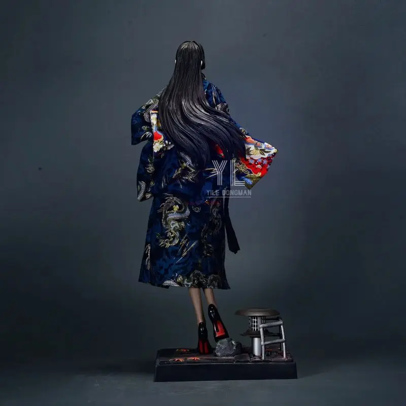 

New Large One Piece Uta Kimono Empress Boa Hancock Anime Figure High Quality Model Decorative Desktop Scene Collection Toy