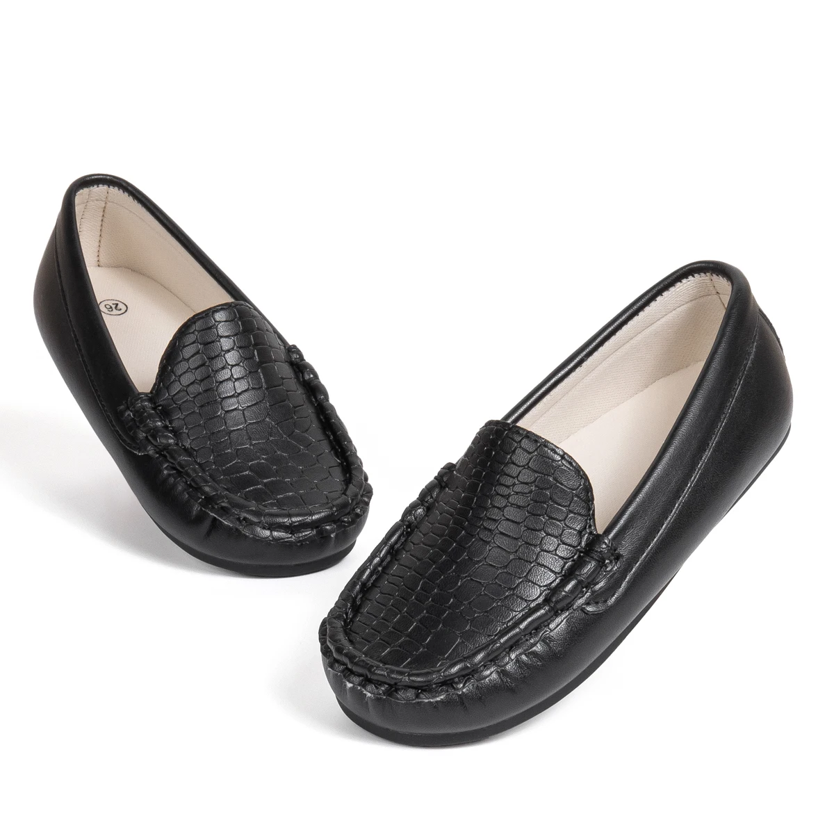 

Лоферы для маленьких мальчиков, модельные туфли без шнуровки с каменным узором, детская удобная официальная обувь для выступлений