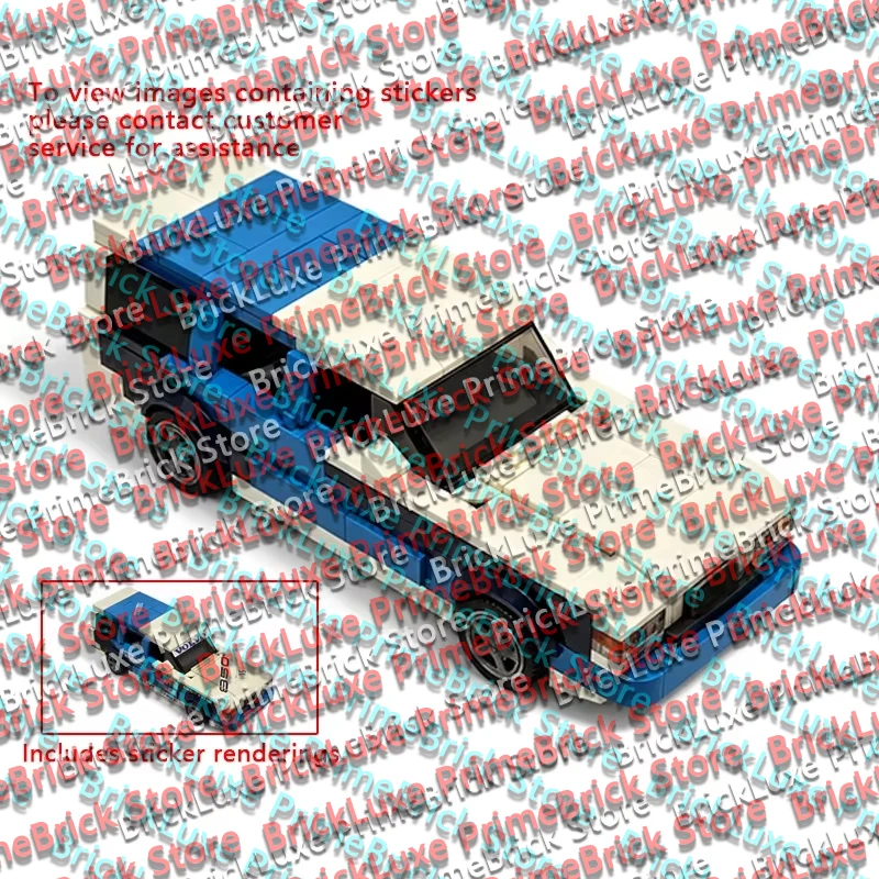 QWERT Speed Racing Car Model MOC Building Bricks 850 T5R Wagon Racing Car Modular Technology Children Holiday Gifts Assemble Toy