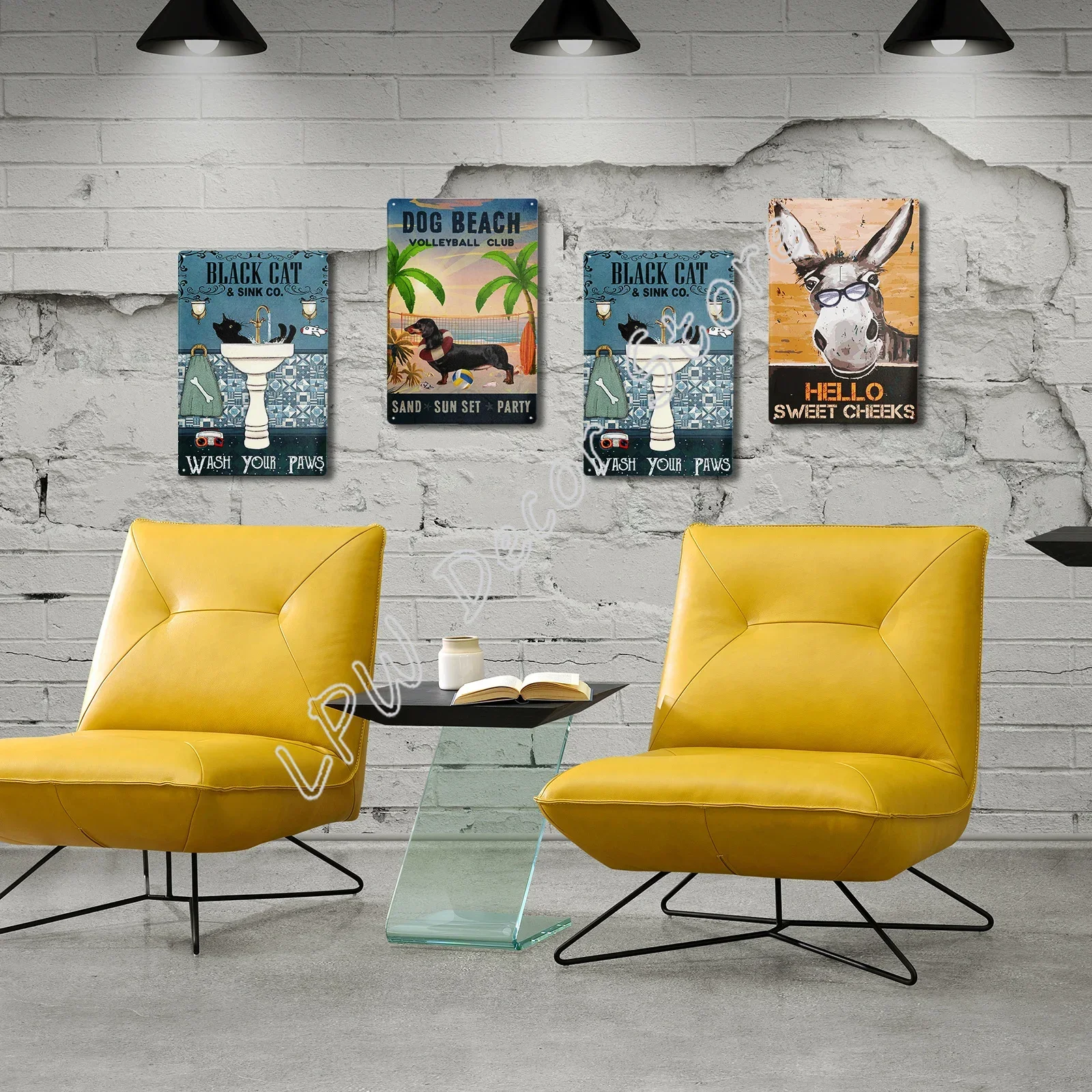 New Tin Sign MIN90547 London Street Sign -Trafalgar Square Metal Sign for Wall Decor Wall Decor Signs Retro Metal Poster