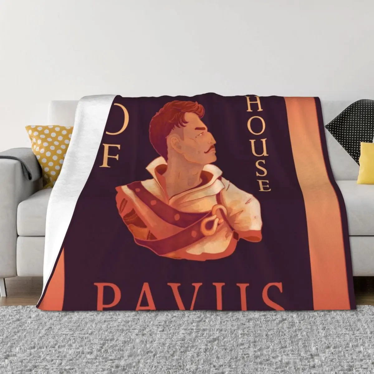 

Dorian Pavus Throw Blanket Bed Fashionable for babies Personalized Gift Luxury Designer Blankets