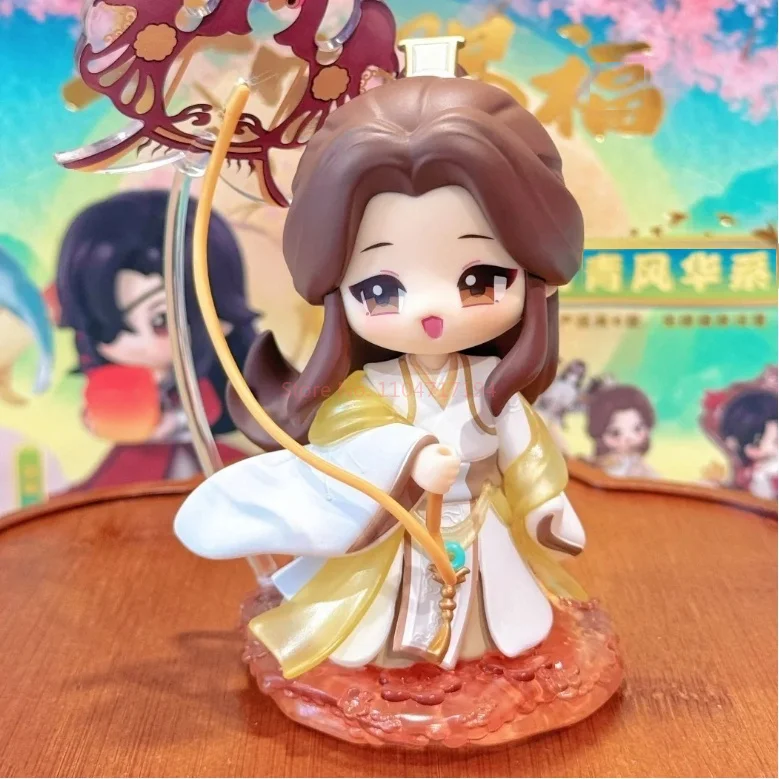 Tian Guan Ci Fu Dan Qing Feng Hua Series صندوق أعمى لطيف 12 سنتيمتر أنيمي شيه ليان وهوا تشنغ الشكل سطح المكتب تحصيل نموذج الهدايا