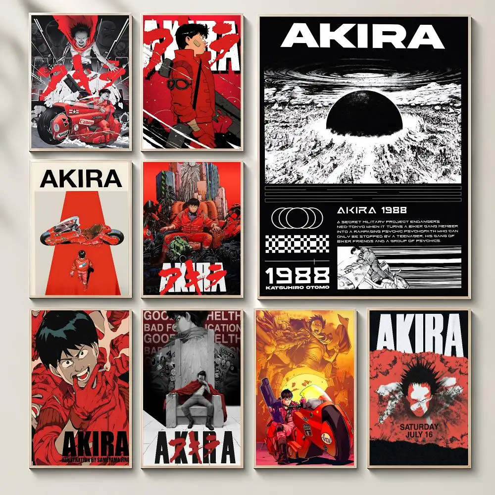 anime Akira Poster Poster, Wall Decor Art Print, Abstract Wall Decor Art Print for Living Room