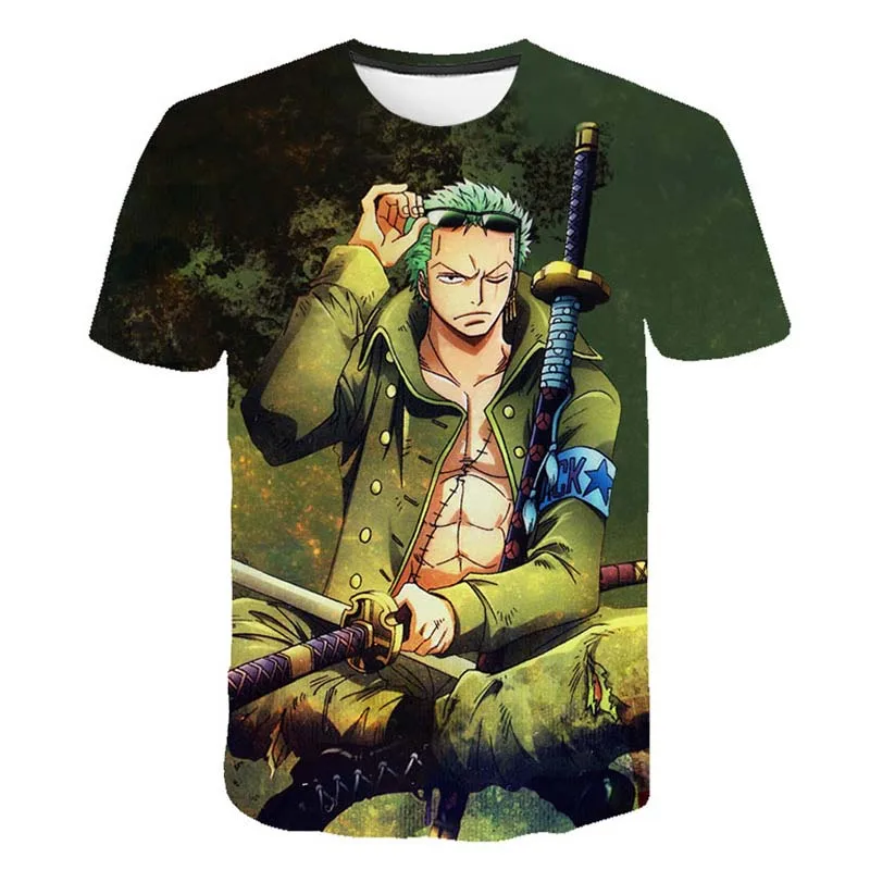 2025 New Fashion aldult Kid Anime One Piece Luffy T Shirt Clothing  Tshirt Children T-shirt Summer Short Sleeve Tops Tees