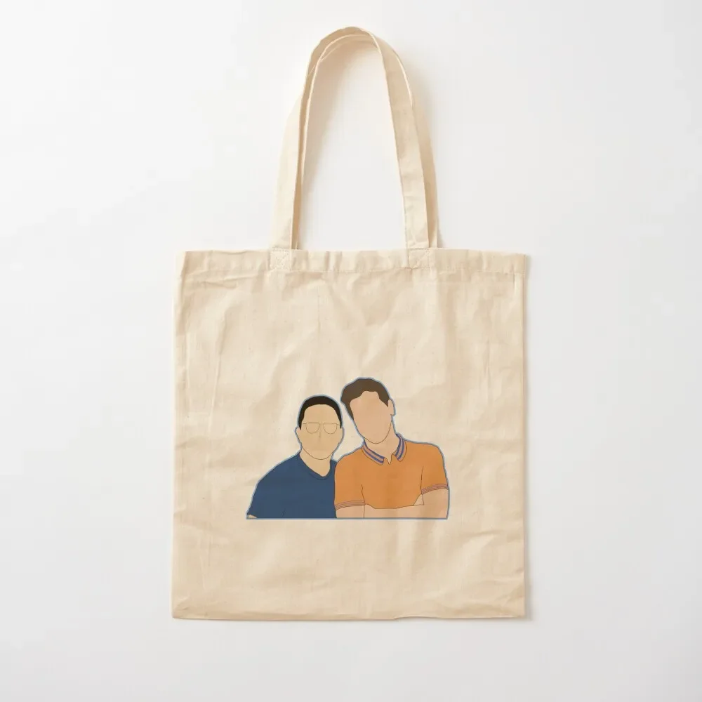 

Las Culturistas Matt Rogers & Bowen Yang Tote Bag Shopper handbag Canvas shoulder bag tote bag canvas