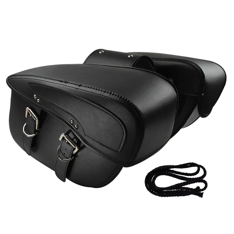 

Motorcycle Accessories Universal Motorcycle Saddle Bag with Strap Large Side Box Bag Toolkit Side Bag