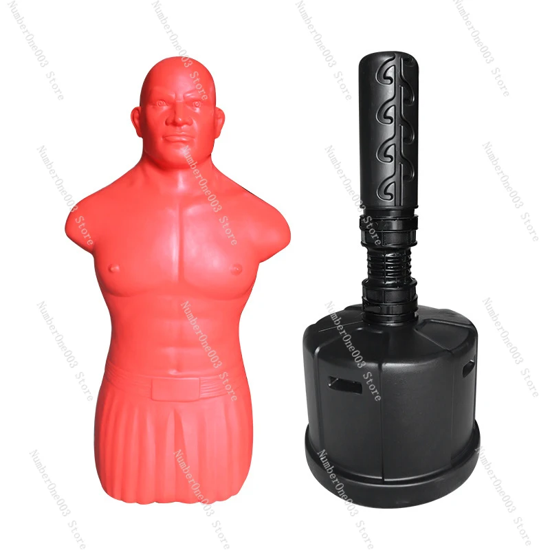 Adjustable Human Target Silicone Mannequin Boxing Sanda Fight Fight Vent Fitness Equipment Psychological Vent Fight