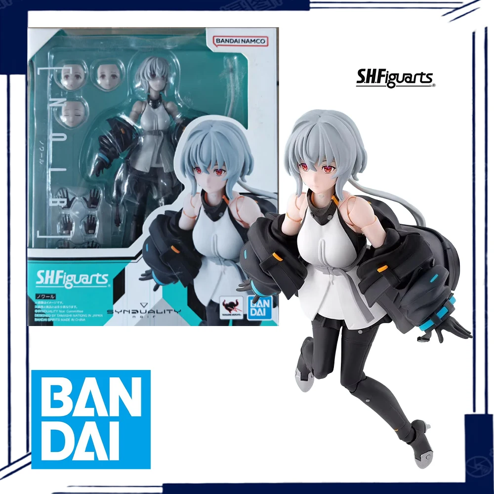 

BANDAI Original S.H.Figuarts Series Noir Anime Character Movable Figurines Children's toys In Stock