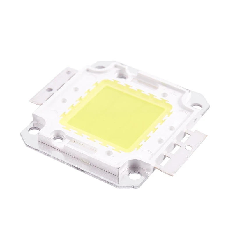 ชิปโมดูลไฟ LED cob SMD แผ่นเรืองแสง DC สีขาวทรงสี่เหลี่ยม2X 30-36V 20W