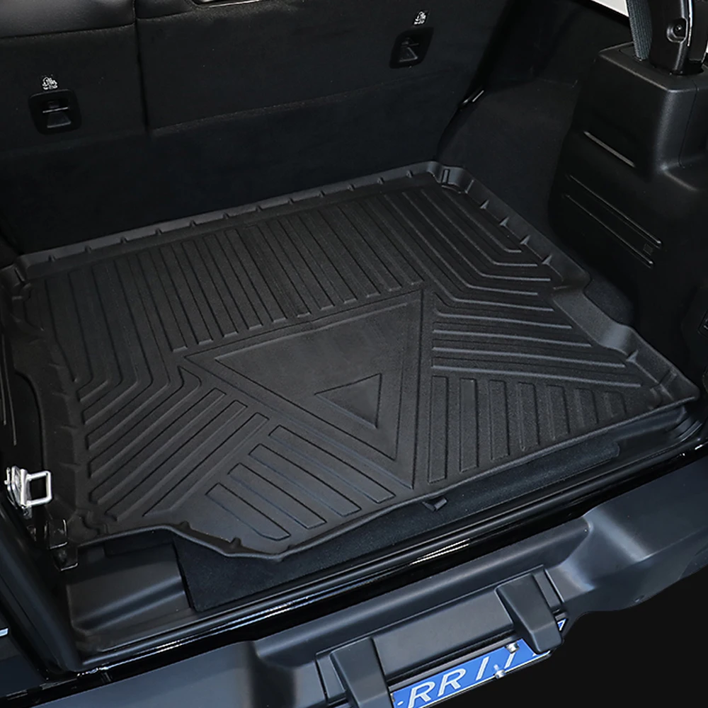 For Jeep Wrangler JL 2018-2023 Auto Car Cargo Liner All-Weather TPE Non-slip Trunk Mats Boot Tray Carpet Interior Accessories