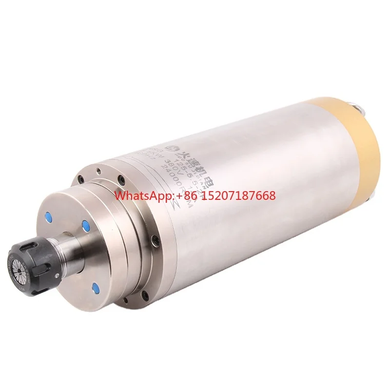 

5.5kw 400Hz 24000rpm water-cooled spindle for wood engraving machine