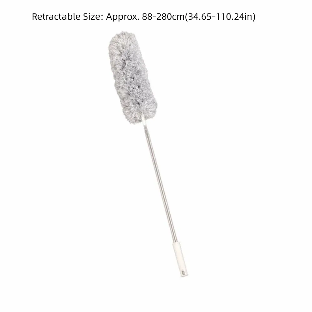 Durable Extendable Duster Washable Fiber Cleaning Duster Static Adsorption Bendable Home Cleaning Tool Household Use view 6